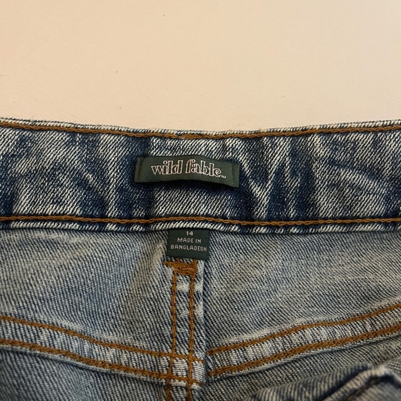 NWT Brand New With Tags Mini Jean Skirt - Picture 2 of 3